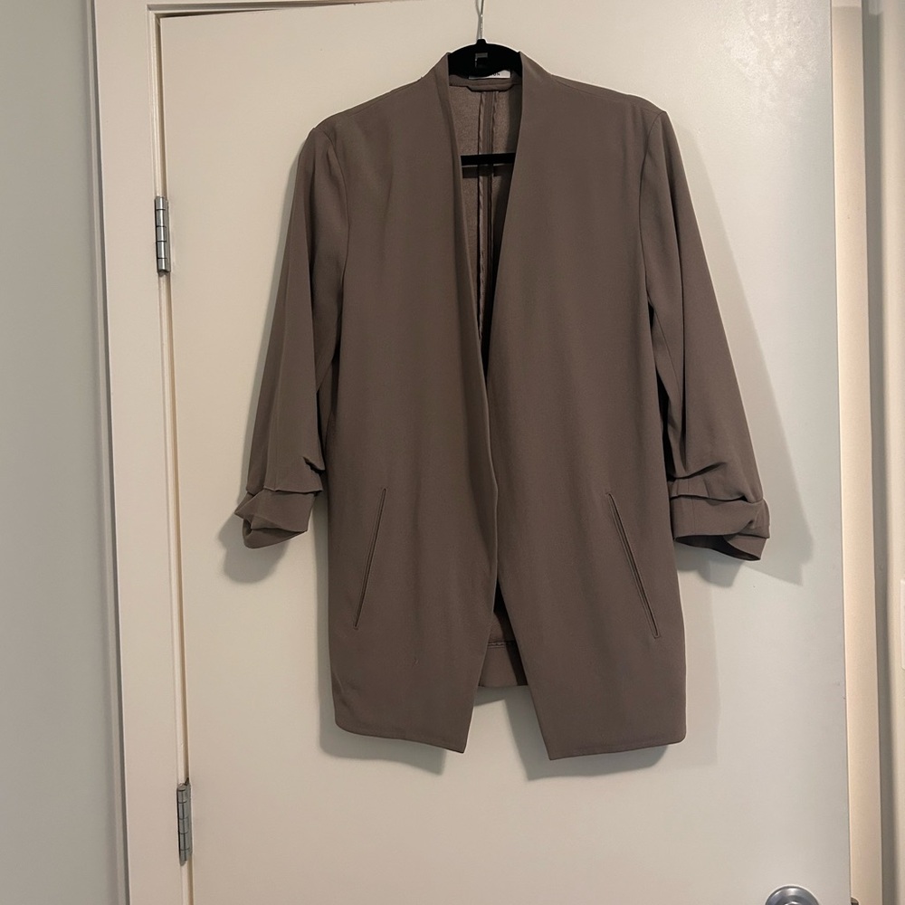 Babaton Taupe Blazer